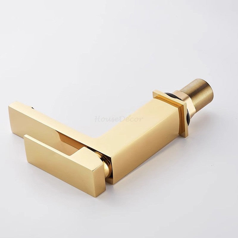 Polished Brass bath shower mixer tap single lever control additional view