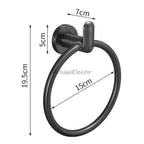 Modern Stainless Steel towel ring wall mounted design additional view