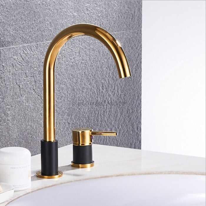 Modern bath shower mixer tap single lever control additional view