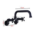 Modern kitchen sink mixer tap swivel spout additional view