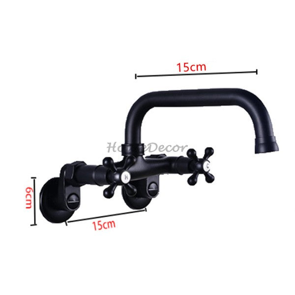 Modern kitchen sink mixer tap swivel spout additional view