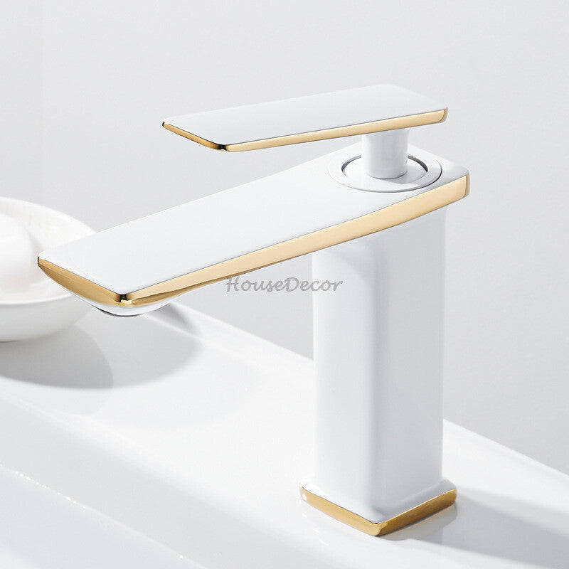 Brass bath shower mixer tap deck mounted design additional view