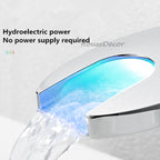 Modern bath shower mixer tap waterfall spout additional view
