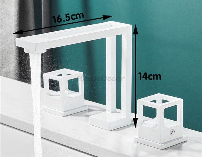 Modern bath shower mixer tap deck mounted design additional view