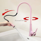 Modern Stainless Steel kitchen sink mixer tap pull out spray additional view