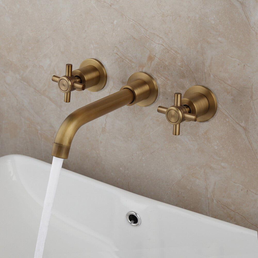 Brass bath shower mixer tap wall mounted design additional view