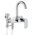 Modern bath shower mixer tap swivel spout main view