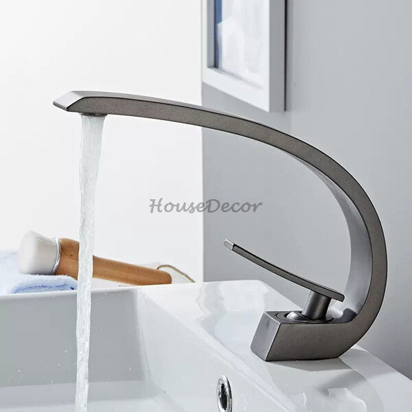 Modern bath shower mixer tap deck mounted design additional view