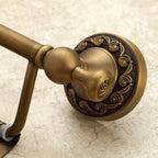 Modern toilet paper holder wall mounted design detail view
