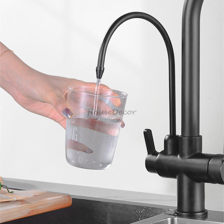 Modern kitchen sink mixer tap pull out spray additional view