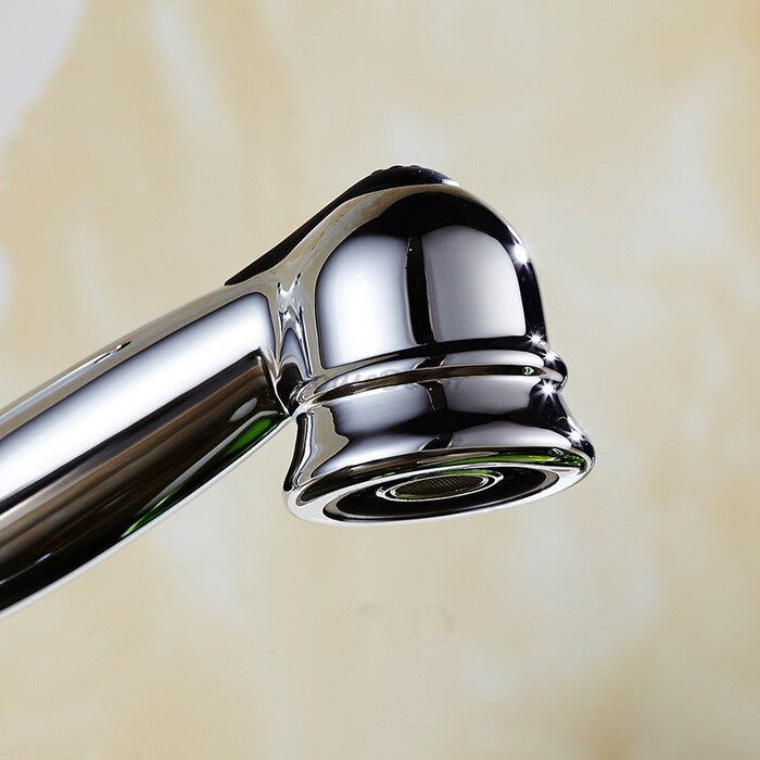 Modern Ceramic kitchen sink mixer tap pull out spray additional view