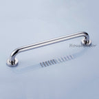 Polished Chrome bathroom grab bar safety grip additional view