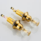 Modern bath shower mixer tap dual handle control additional view