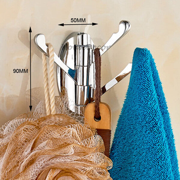 Modern robe hook swivel spout detail view