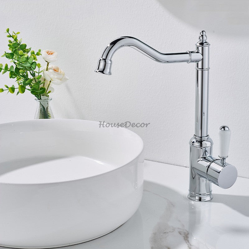 Brass bath shower mixer tap swivel spout additional view