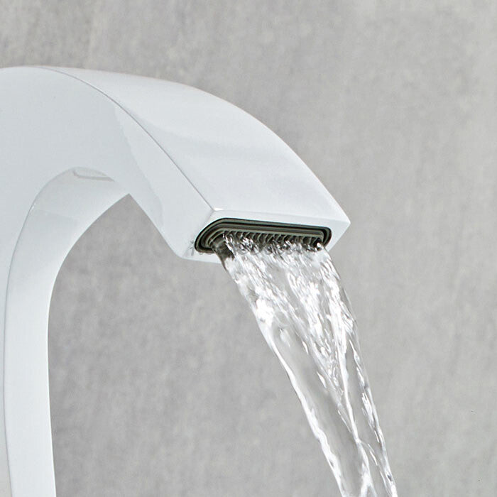 Modern bath shower mixer tap waterfall spout additional view