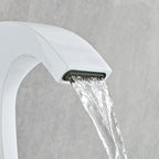 Modern bath shower mixer tap waterfall spout additional view