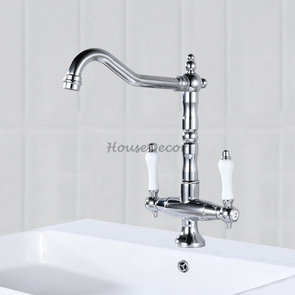 Modern Ceramic bath shower mixer tap swivel spout additional view