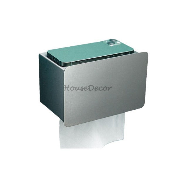 Modern Stainless Steel toilet paper holder detailed product view main view