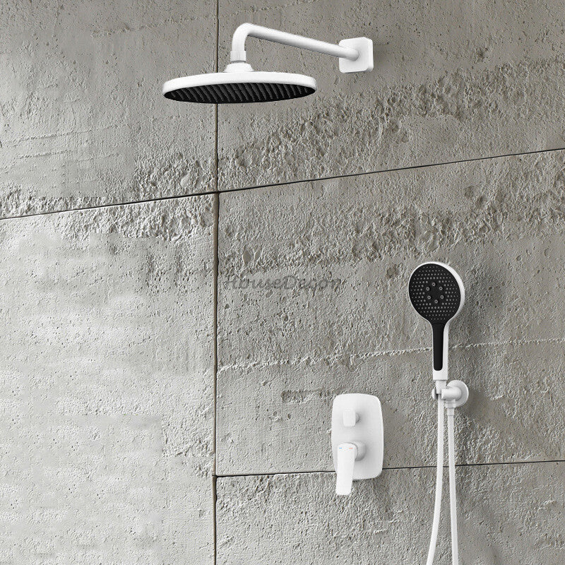 Modern bath shower mixer tap wall mounted design additional view