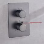 Modern bath shower mixer tap thermostatic control additional view