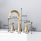 Modern bath shower mixer tap swivel spout additional view