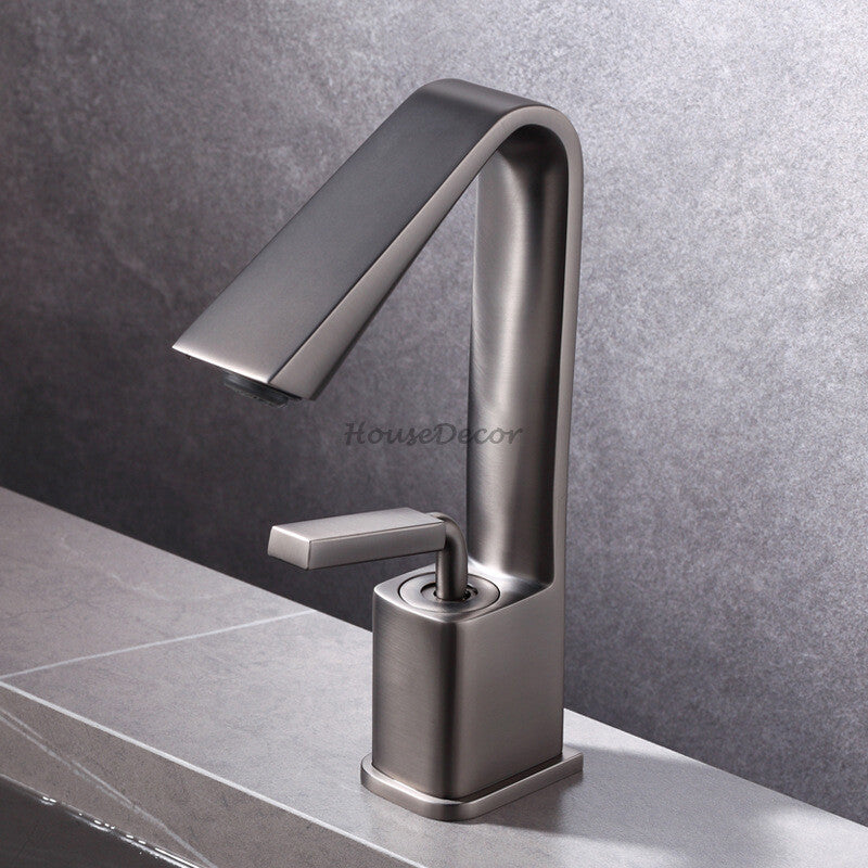 Modern bath shower mixer tap deck mounted design additional view