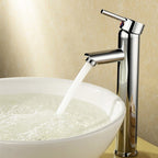 Chrome bath shower mixer tap detailed product view detail view