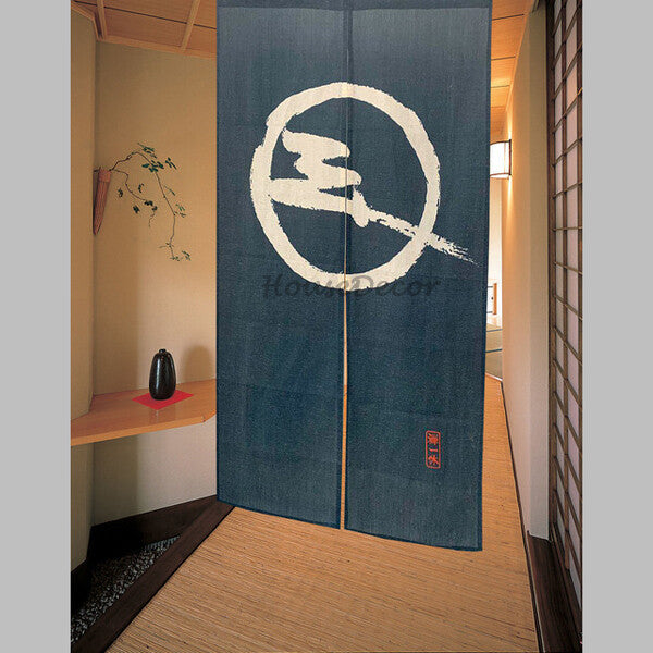 Modern Fabric doorway curtain room divider design main view