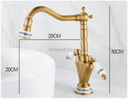 Antique Brass bath shower mixer tap swivel spout additional view