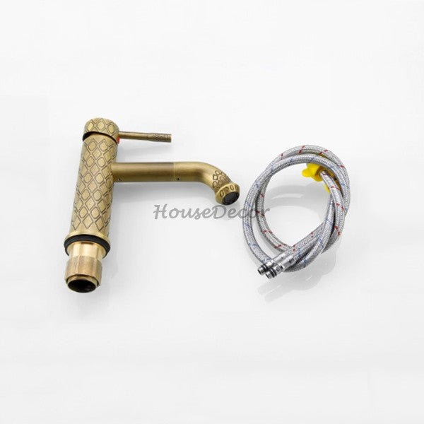 Bronze bath shower mixer tap swivel spout additional view