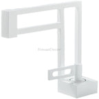 White bath shower mixer tap detailed product view main view
