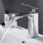 Brass bath shower mixer tap waterfall spout additional view