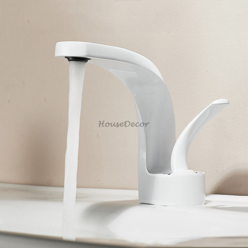 Modern Brass bath shower mixer tap single lever control additional view