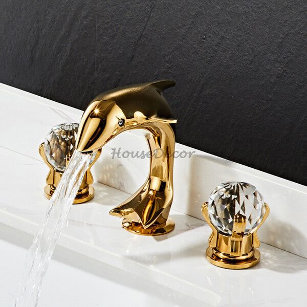 Modern bath shower mixer tap 3 hole installation additional view
