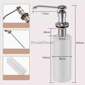 Brass kitchen sink mixer tap detailed product view detail view