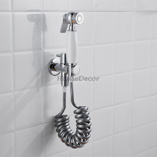 Chrome home product handheld shower set main view