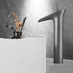 Antique Brass bath shower mixer tap waterfall spout additional view