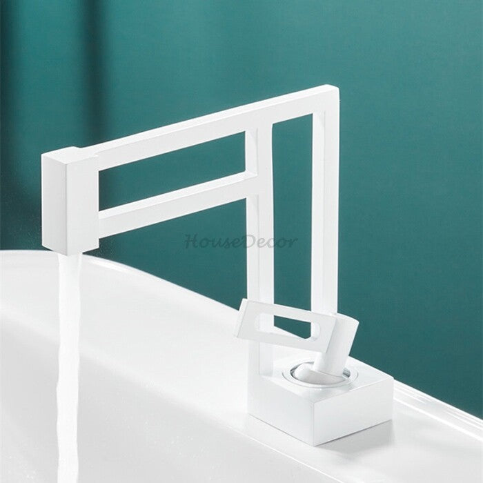 White bath shower mixer tap detailed product view additional view