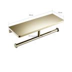 Modern Brass toilet paper holder detailed product view additional view