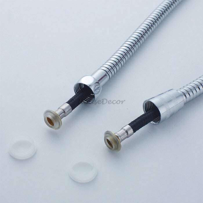 Chrome Stainless Steel home product handheld shower set detail view
