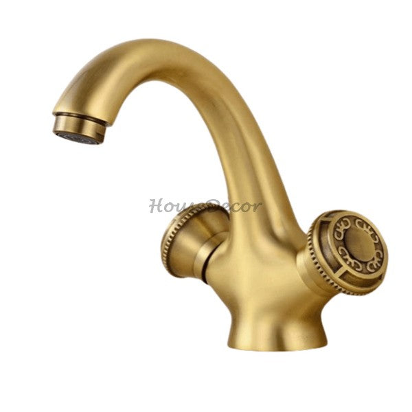Antique Brass bath shower mixer tap detailed product view main view