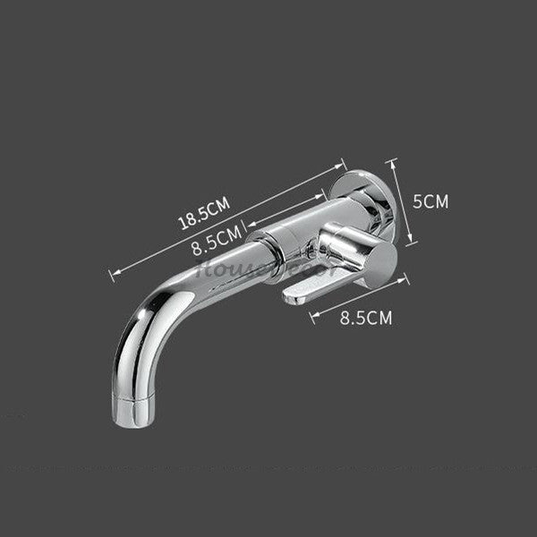 Modern bathroom basin mixer tap wall mounted design additional view