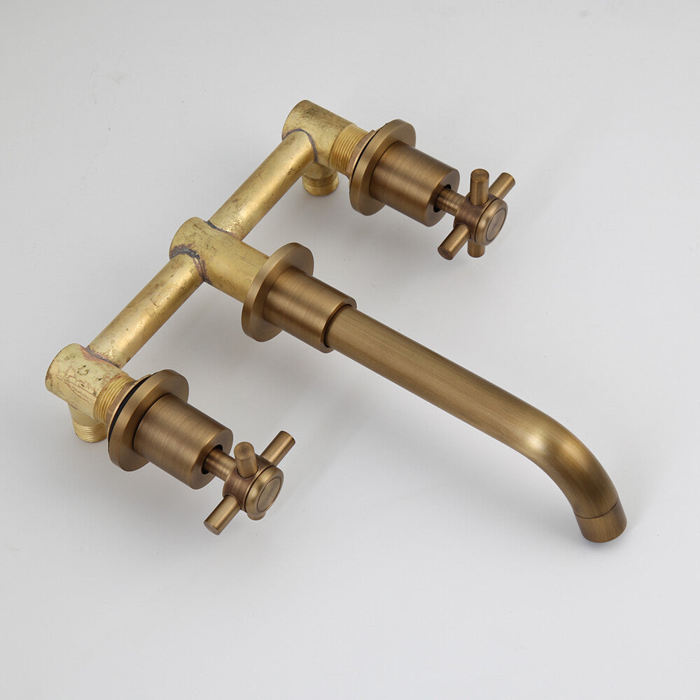 Brass bath shower mixer tap wall mounted design additional view