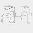 White Brass bath shower mixer tap detailed product view additional view