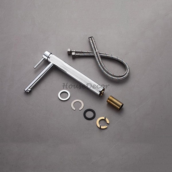 Modern Brass bath shower mixer tap single lever control additional view