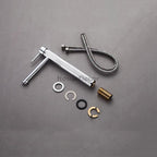 Modern Brass bath shower mixer tap single lever control additional view