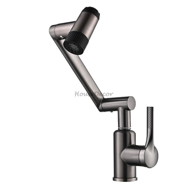 Modern bath shower mixer tap swivel spout additional view