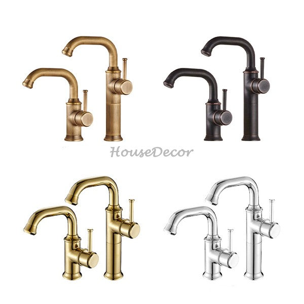 Modern bath shower mixer tap swivel spout main view