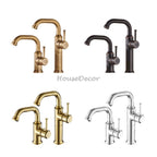 Modern bath shower mixer tap swivel spout main view